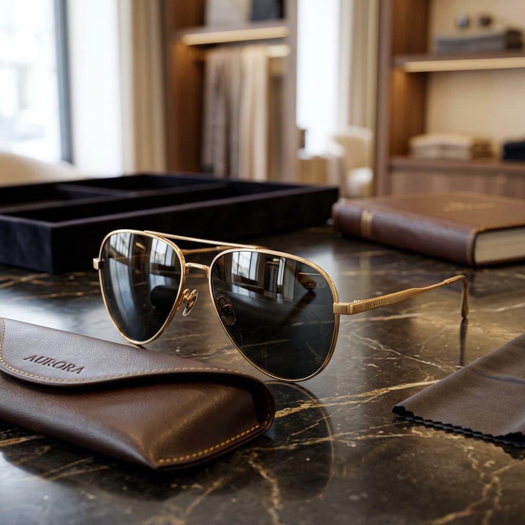 Premium Aviator Sunglasses - Image 4