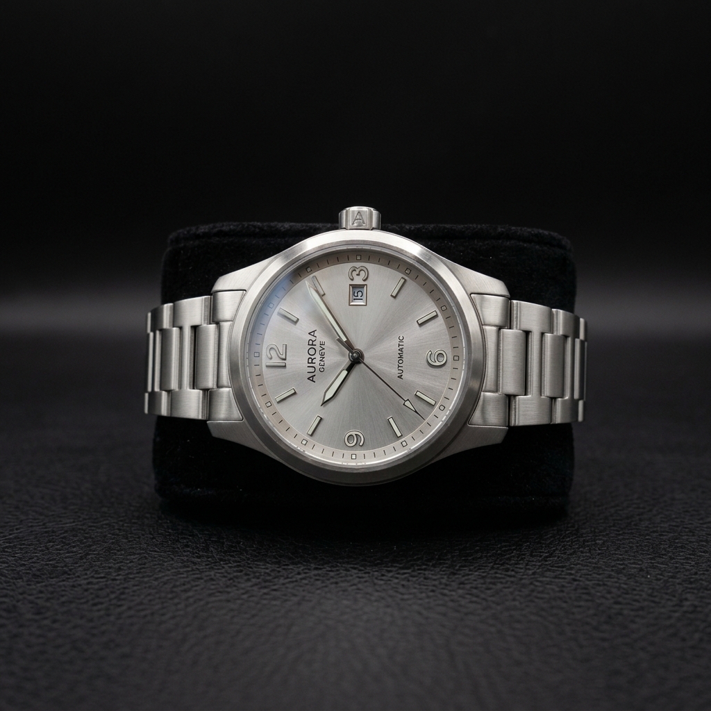 Luxury Stainless Steel Watch - Image 4