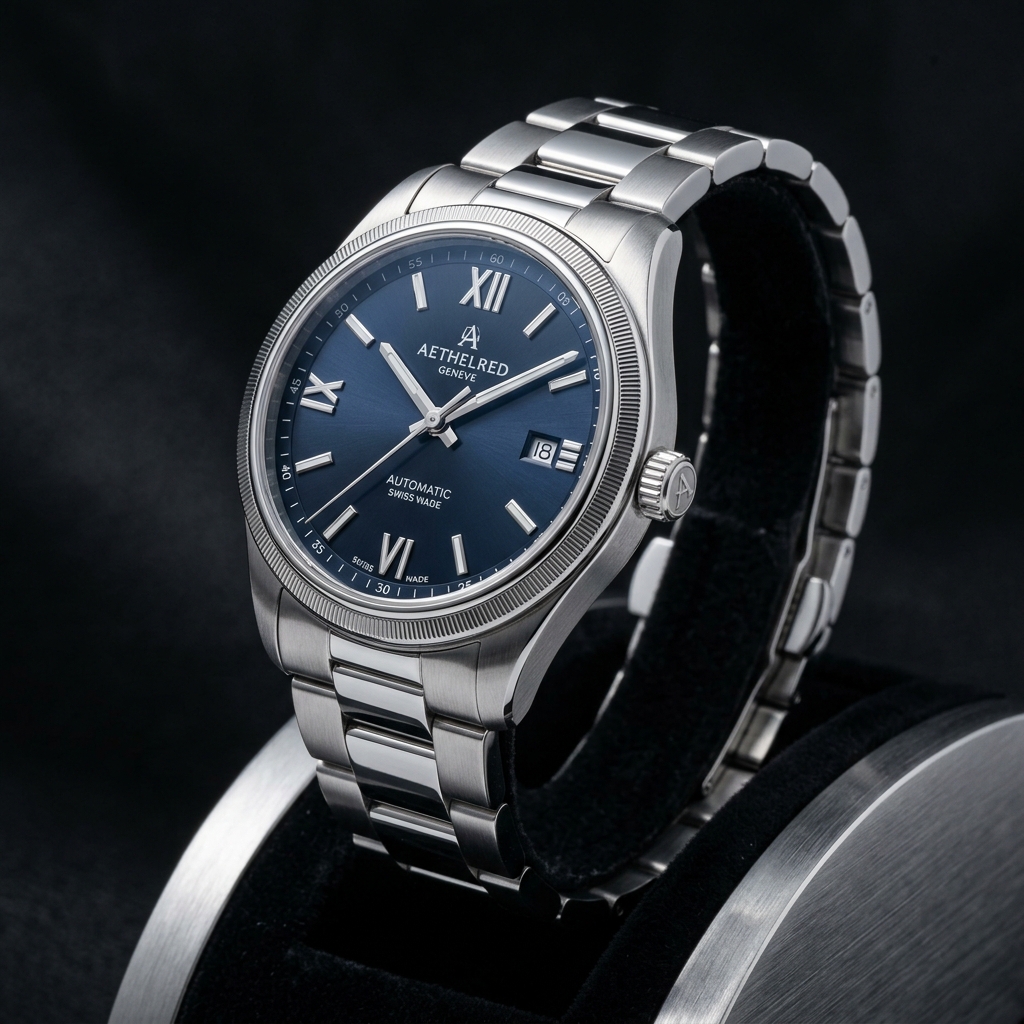 Luxury Stainless Steel Watch - Image 3