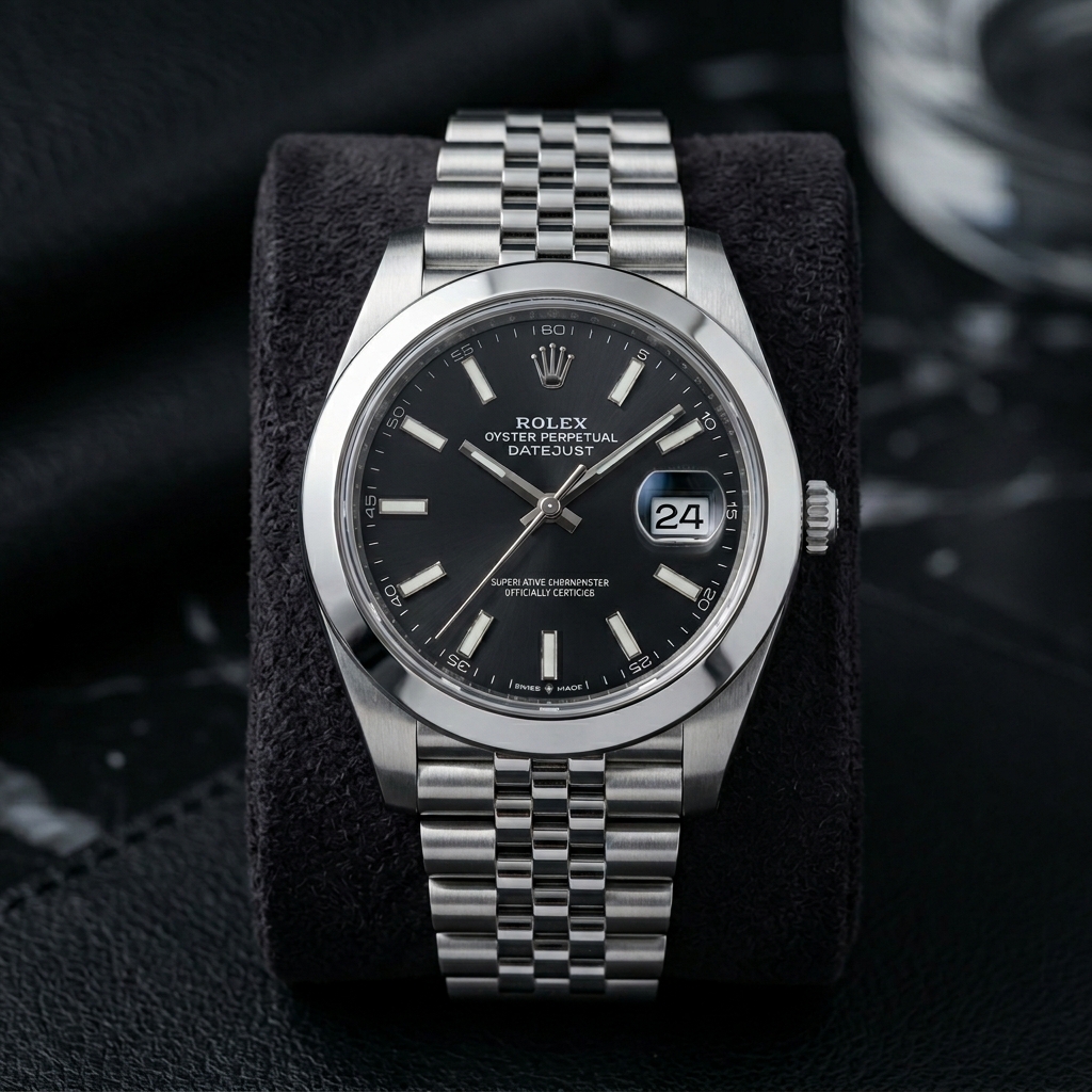 Luxury Stainless Steel Watch