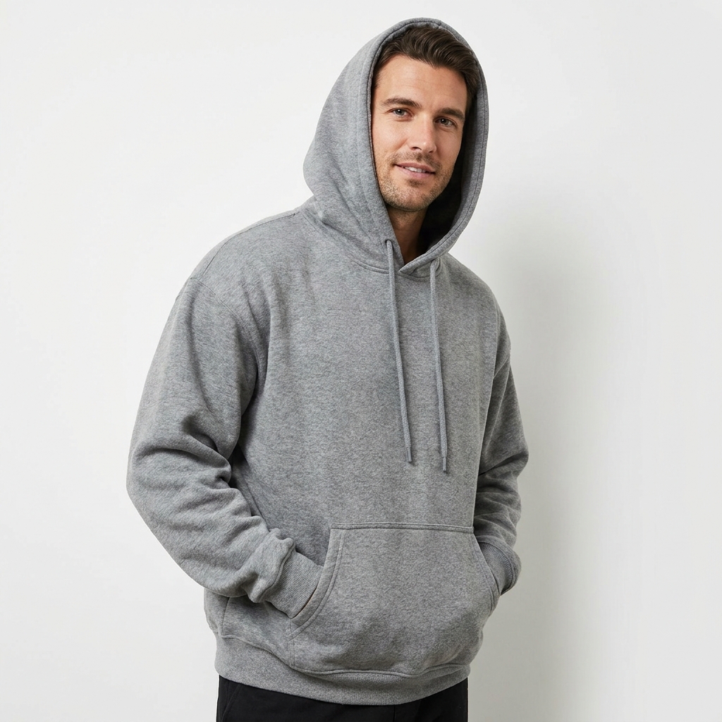 Oversized Fleece Hoodie - Image 3