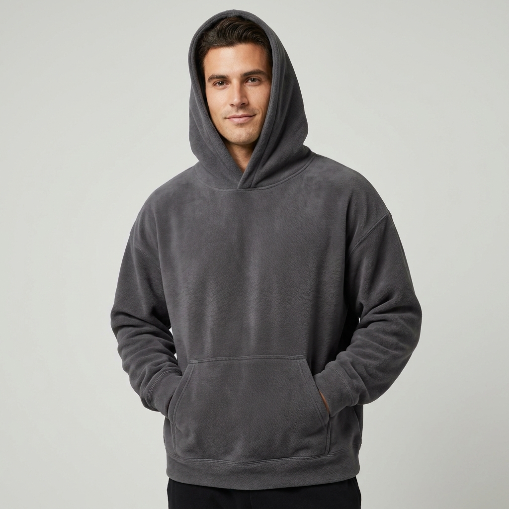 Oversized Fleece Hoodie - Image 4