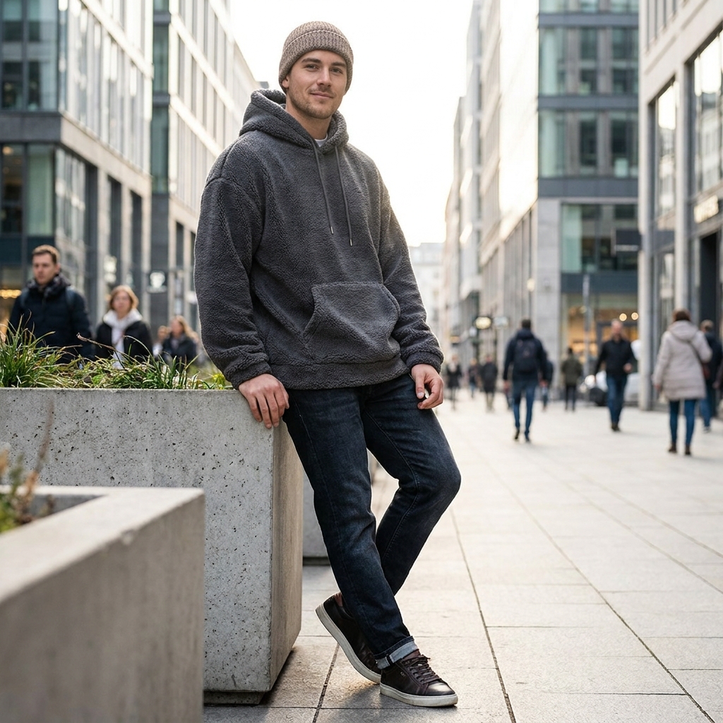 Oversized Fleece Hoodie